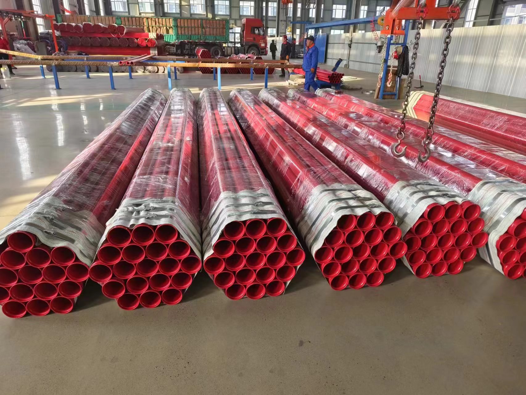 小口徑涂塑鋼管 小口徑涂塑鋼管